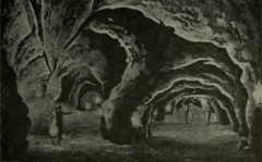 St. Clements Caves Interior - Hastings of Bygone Days and the Present